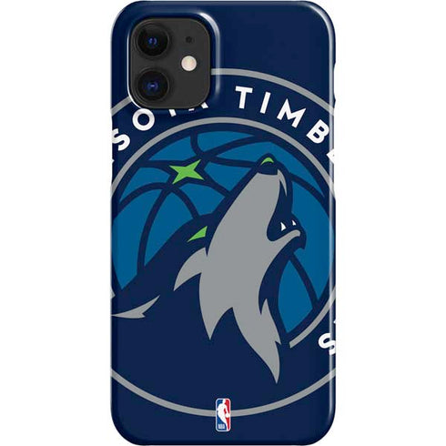 NBA Minnesota Timberwolves Large Logo iPhone 12 Mini Lite Case
