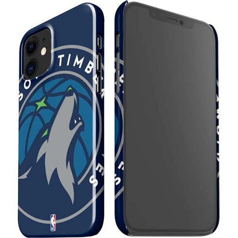 NBA Minnesota Timberwolves Large Logo iPhone 12 Mini Lite Case