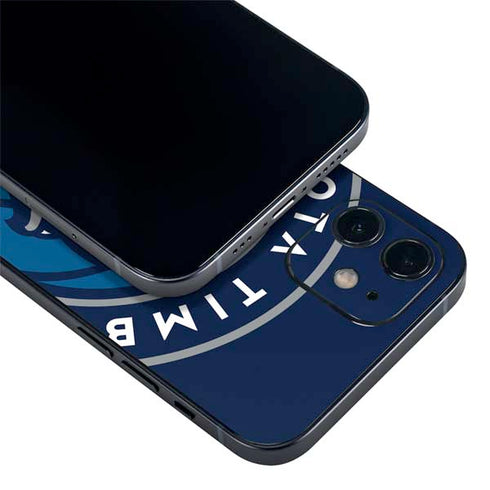 NBA Minnesota Timberwolves Large Logo iPhone 12 Mini Skin