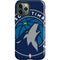 NBA Minnesota Timberwolves Large Logo iPhone 12 Pro Impact Case