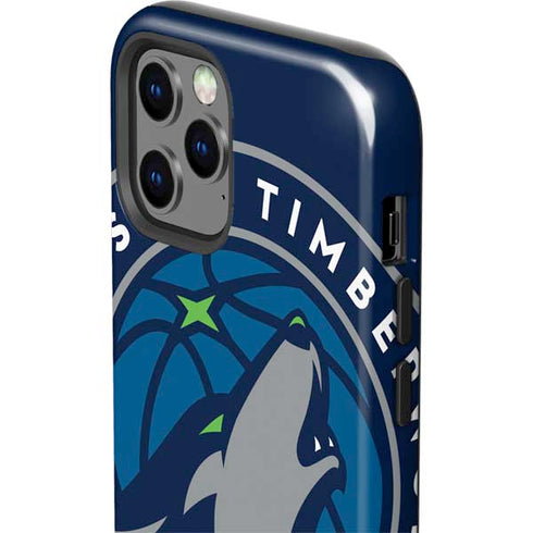 NBA Minnesota Timberwolves Large Logo iPhone 12 Pro Impact Case