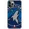 NBA Minnesota Timberwolves Large Logo iPhone 12 Pro Max Clear Case