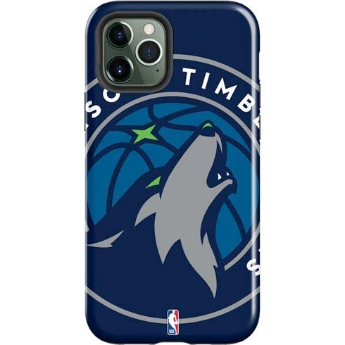NBA Minnesota Timberwolves Large Logo iPhone 12 Pro Max Impact Case