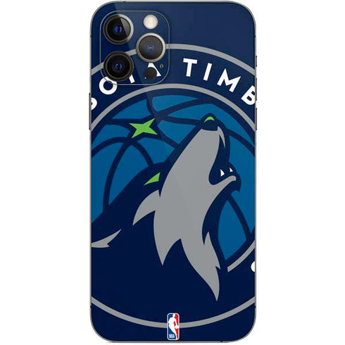 NBA Minnesota Timberwolves Large Logo iPhone 12 Pro Skin