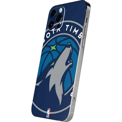 NBA Minnesota Timberwolves Large Logo iPhone 12 Pro Skin