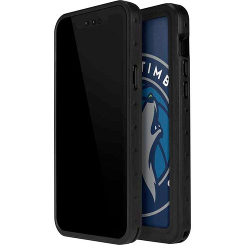 NBA Minnesota Timberwolves Large Logo iPhone 12 Pro Waterproof Case
