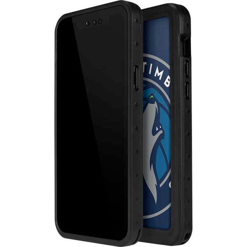 NBA Minnesota Timberwolves Large Logo iPhone 12 Waterproof Case