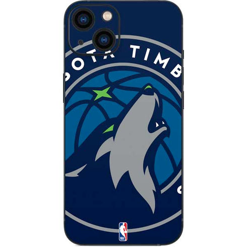 NBA Minnesota Timberwolves Large Logo iPhone 13 Skin