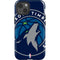 NBA Minnesota Timberwolves Large Logo iPhone 14 Impact Case