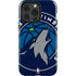NBA Minnesota Timberwolves Large Logo iPhone 15 Pro Impact Case