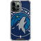 NBA Minnesota Timberwolves Large Logo iPhone 14 Pro Max Clear Case
