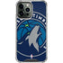 NBA Minnesota Timberwolves Large Logo iPhone 14 Pro Max Clear Case