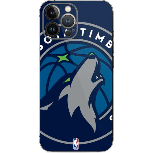 NBA Minnesota Timberwolves Large Logo iPhone 14 Pro Max Skin