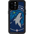 NBA Minnesota Timberwolves Large Logo iPhone 14 Pro Max Waterproof Case