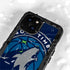 NBA Minnesota Timberwolves Large Logo iPhone 15 Plus Waterproof Case
