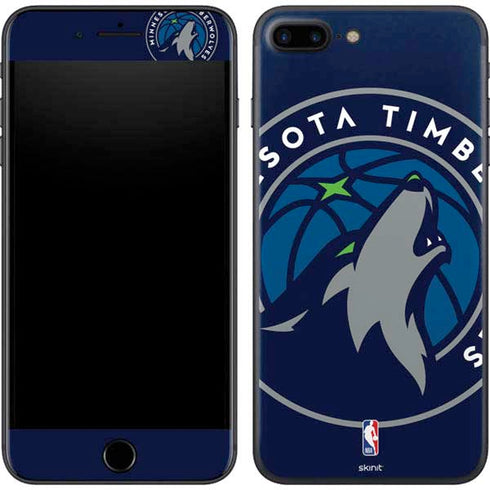 NBA Minnesota Timberwolves Large Logo iPhone 7 Plus Skin