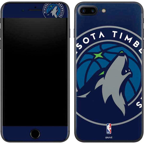 NBA Minnesota Timberwolves Large Logo iPhone 8 Plus Skin