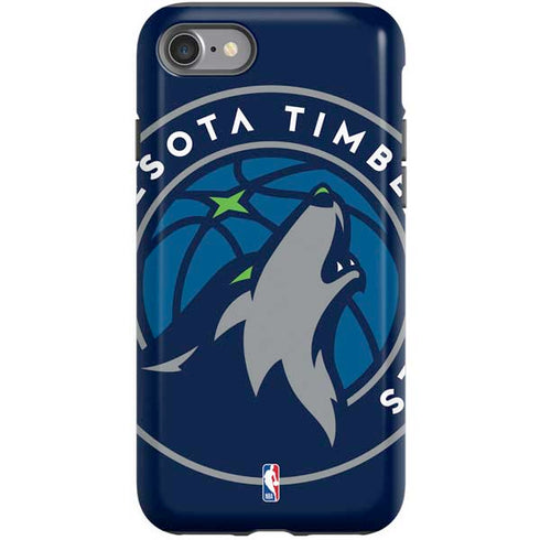 NBA Minnesota Timberwolves Large Logo iPhone SE (2nd & 3rd Gen) Pro Case