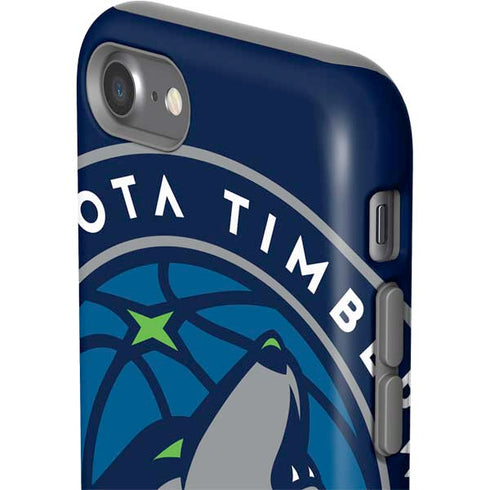 NBA Minnesota Timberwolves Large Logo iPhone SE (2nd & 3rd Gen) Pro Case