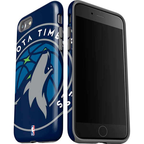 NBA Minnesota Timberwolves Large Logo iPhone SE (2nd & 3rd Gen) Pro Case