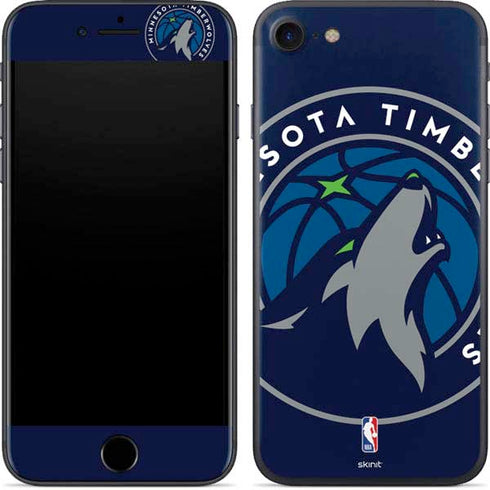 NBA Minnesota Timberwolves Large Logo iPhone SE (2nd & 3rd Gen) Skin