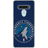 NBA Minnesota Timberwolves Large Logo LG Stylo 6 Clear Case