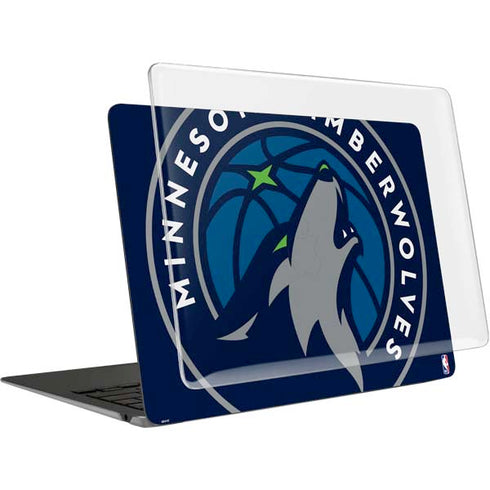 NBA Minnesota Timberwolves Large Logo MacBook Air 13in M1 (2021) Case plus Skin