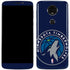 NBA Minnesota Timberwolves Large Logo Moto E5 Plus Skin