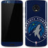 NBA Minnesota Timberwolves Large Logo Moto G6 Skin