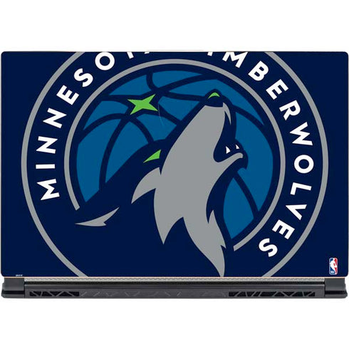 NBA Minnesota Timberwolves Large Logo MSI GS65 Stealth Laptop Skin