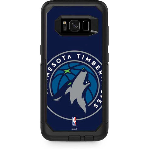 NBA Minnesota Timberwolves Large Logo Otterbox Commuter Galaxy Skin