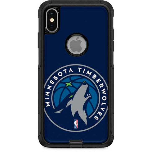 NBA Minnesota Timberwolves Large Logo Otterbox Commuter iPhone Skin