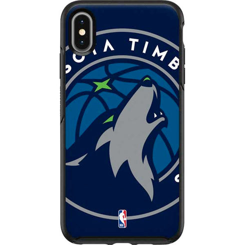 NBA Minnesota Timberwolves Large Logo Otterbox Symmetry iPhone Skin