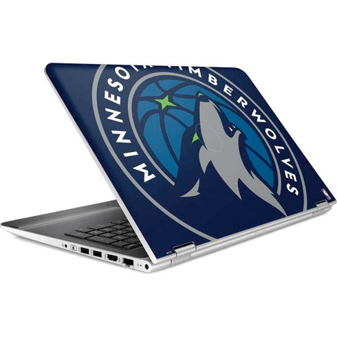 NBA Minnesota Timberwolves Large Logo HP Pavilion Skin