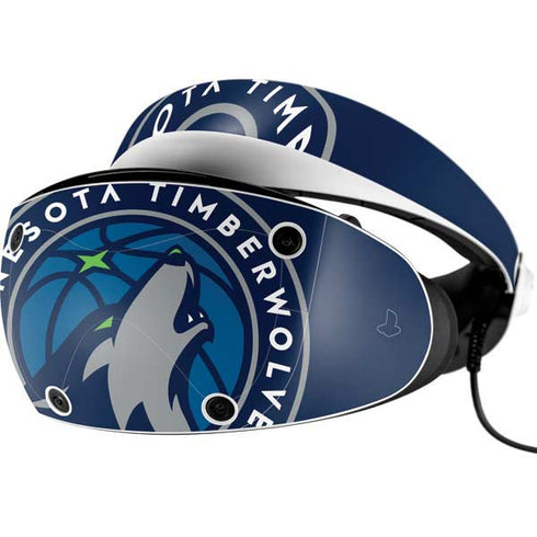 NBA Minnesota Timberwolves Large Logo PlayStation VR2 Skin