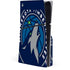 NBA Minnesota Timberwolves Large Logo PS5 Slim Disk Console Skin