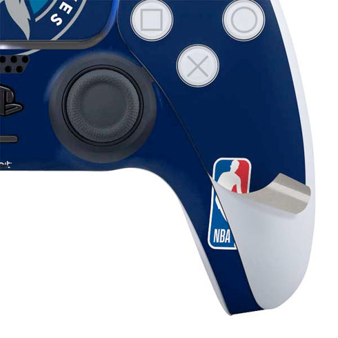 NBA Minnesota Timberwolves Large Logo PS5 Slim Digital Edition Bundle Skin