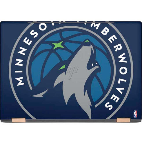 NBA Minnesota Timberwolves Large Logo HP Spectre Skin