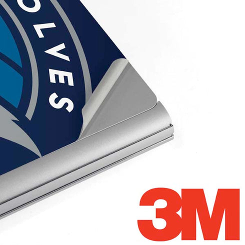 NBA Minnesota Timberwolves Large Logo Surface Book 2 15in Skin