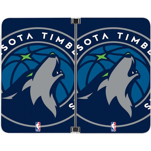 NBA Minnesota Timberwolves Large Logo Surface Duo Skin