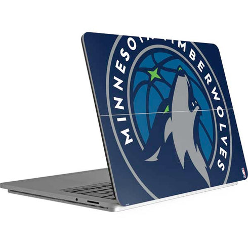 NBA Minnesota Timberwolves Large Logo Surface Laptop Studio Skin