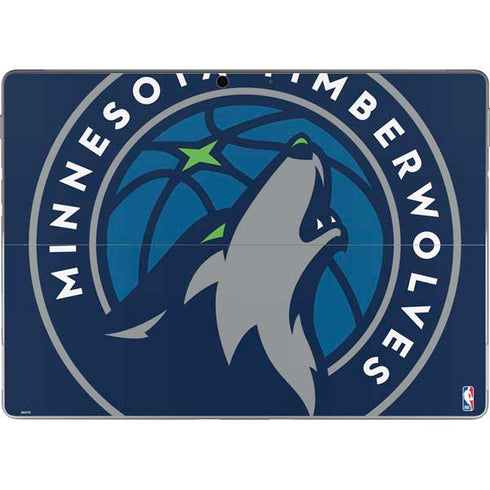 NBA Minnesota Timberwolves Large Logo Surface Pro 8 Skin