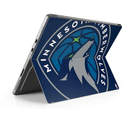 NBA Minnesota Timberwolves Large Logo Surface Pro 8 Skin