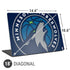 NBA Minnesota Timberwolves Large Logo Universal Laptop 18in (14.6 x 10.6in) Skin