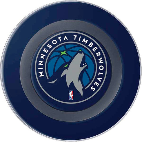 NBA Minnesota Timberwolves Large Logo Wireless Charger Skin
