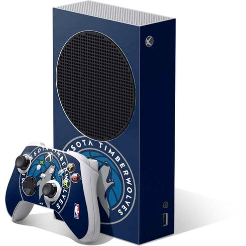 NBA Minnesota Timberwolves Large Logo Xbox Series S Skins