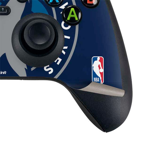 NBA Minnesota Timberwolves Large Logo Xbox Series X Bundle Skin