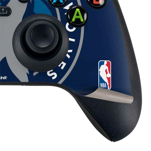 NBA Minnesota Timberwolves Large Logo Xbox Series X Controller Skin