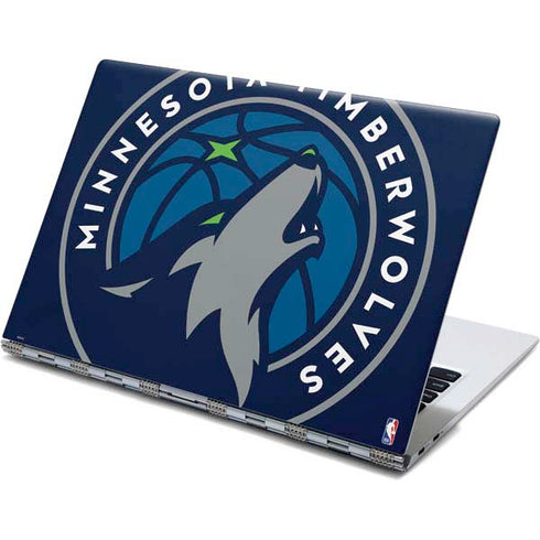 NBA Minnesota Timberwolves Large Logo Yoga 910 2-in-1 14in Touch-Screen Skin