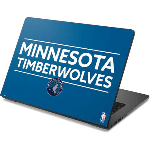 NBA Minnesota Timberwolves Standard - Blue Dell Chromebook Skin
